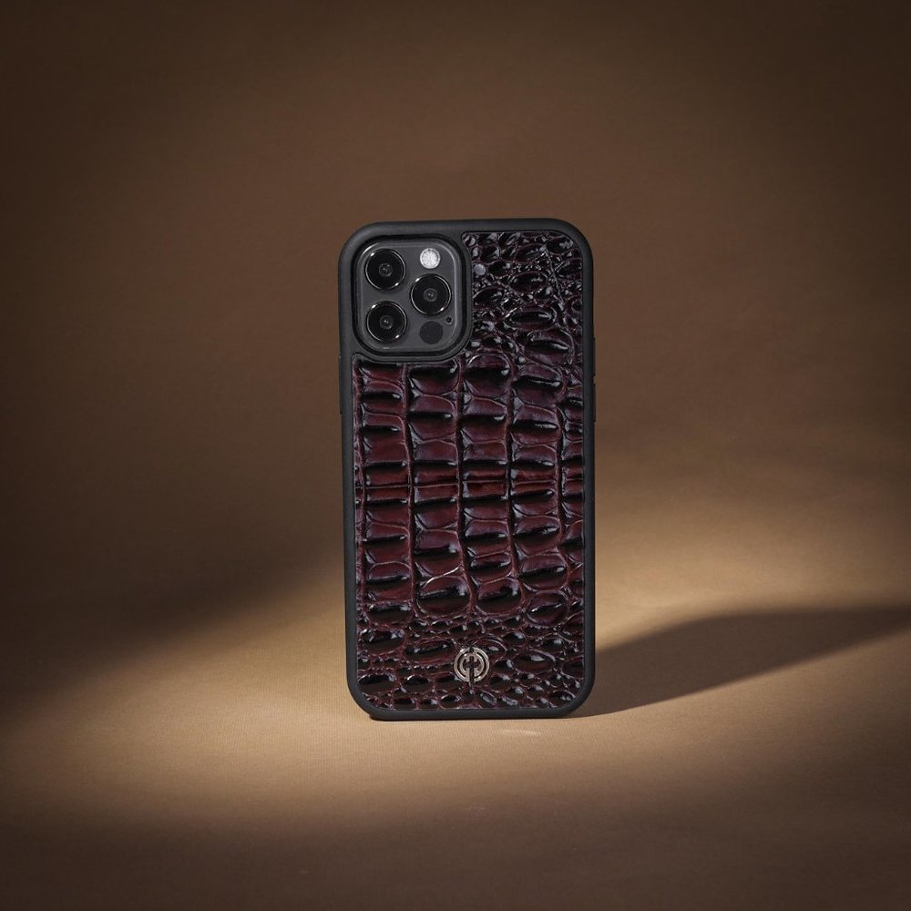 iPhone 13, 13 Pro, 13 Pro Max Custom Genuine Italian Leather Phone Case - Picture 5 of 10